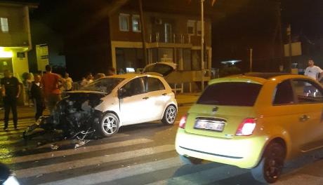 ВОНРЕДНА ВЕСТ: Тешка сообраќајка вечерва во Ѓорче (ФОТО)