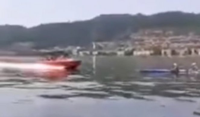 Објавена вознемирувачка снимка од несреќа на Дунав: Глисер со голема брзина помина преку кајак (ВИДЕО)