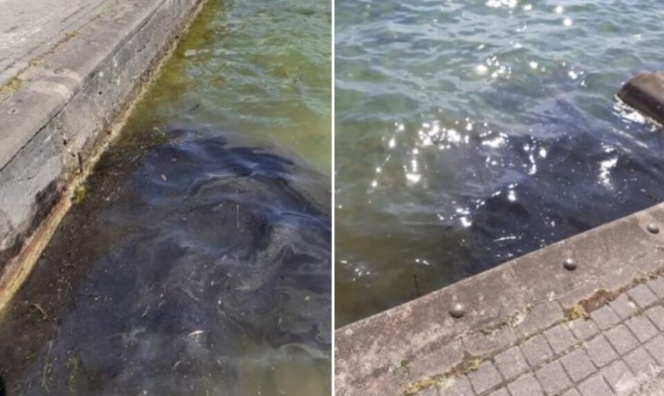 ВОНРЕДНА ВЕСТ: Инцидент во Охридското езеро- излеана непозната течност (ФОТО)
