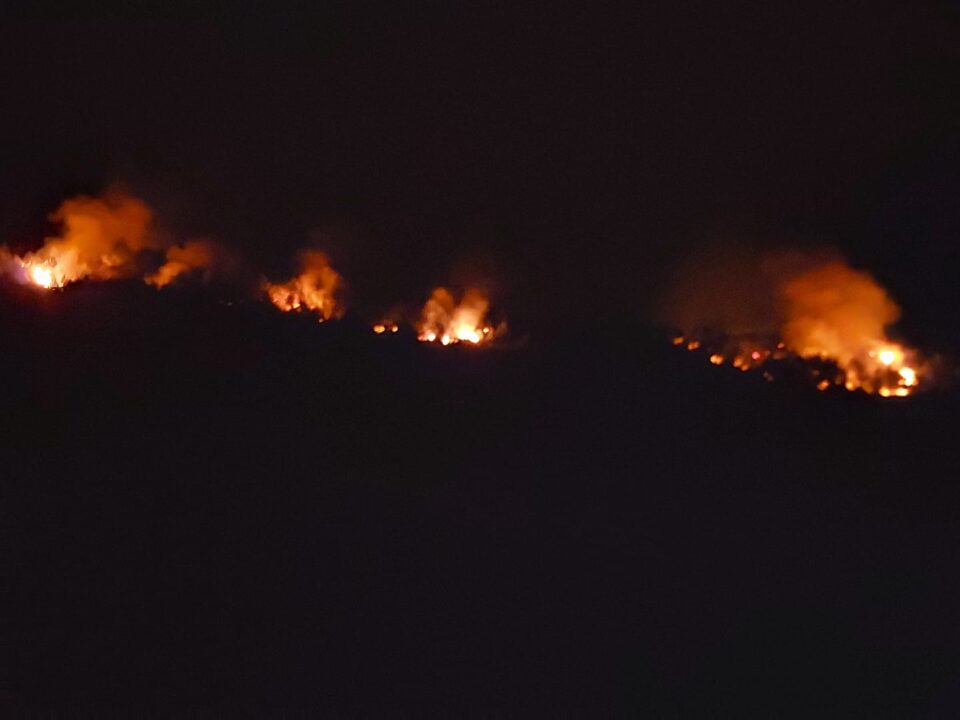 Долга ќе биде ноќта во ова македонско село: Дежурни екипи во обид да го совладаат огнот