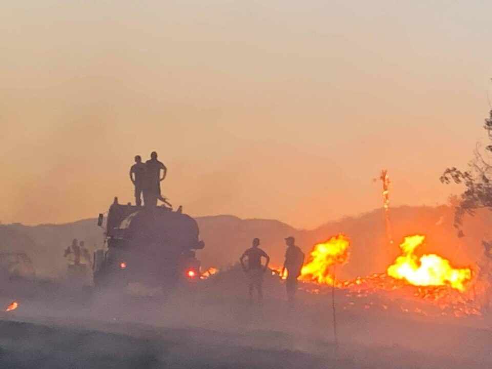 Телма објави страшни фотографии од пожарот во Кочани (ФОТО ГАЛЕРИЈА)