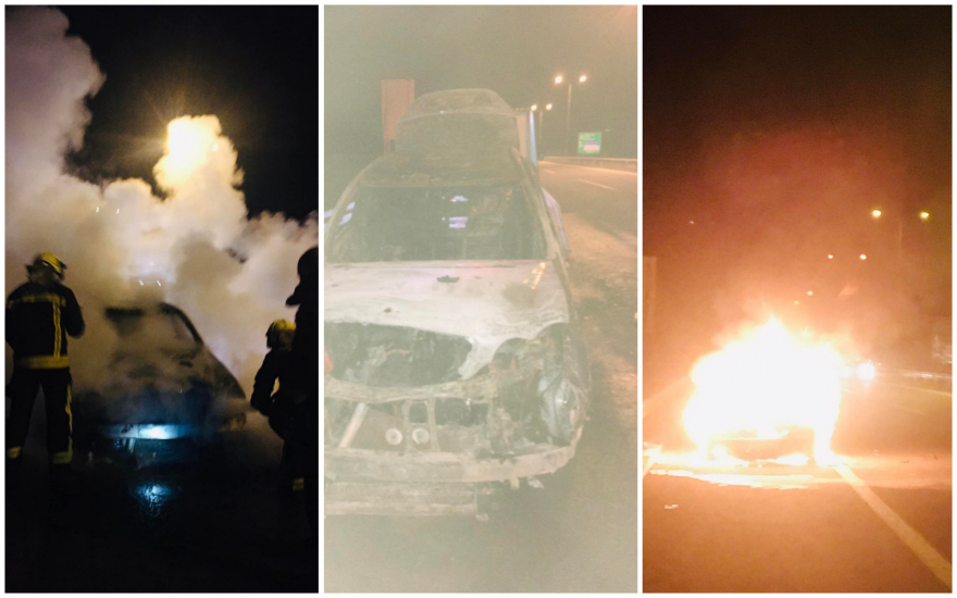 ДОЦНА СИНОЌА: Експлозија во возилото на македонскиот бизнисмен (ФОТО)