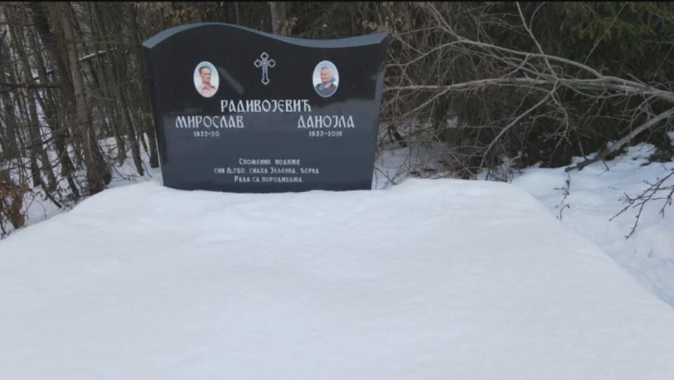 Мирослав и Данојла дури и мртви се во изолација: Децата не можат да им запалат свеќа (ФОТО)