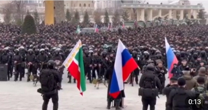 ВИДЕО: 10.000 чеченски војници се подготвуваат да ја нападнат Украина!