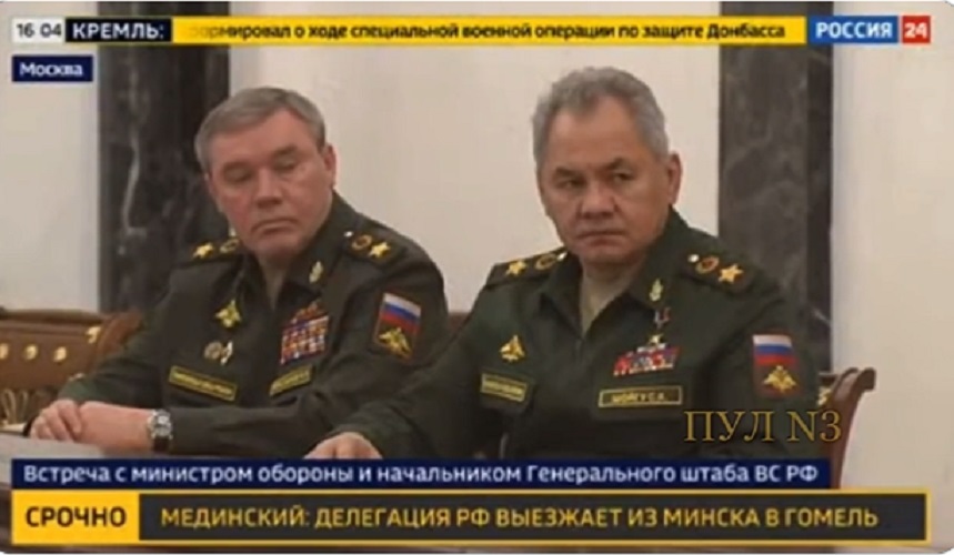 Погледнете го изразот на лицата на руските генерали по заканата на Путин со нуклеарно оружје (ВИДЕО)