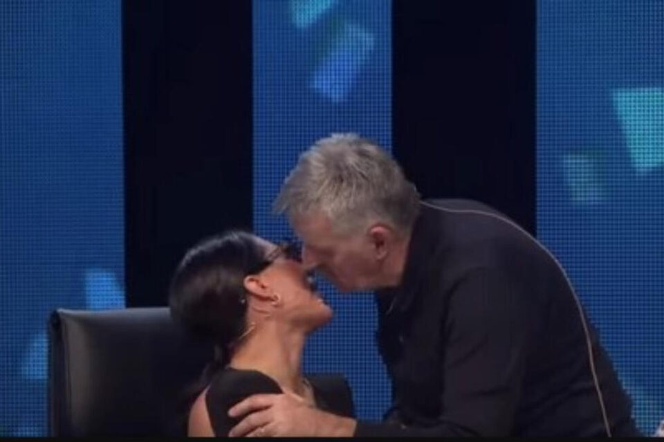 Босанац тргна да ја бакне Цеца во уста: Невидена сцена во „Ѕвездите на Гранд“ (ФОТО)