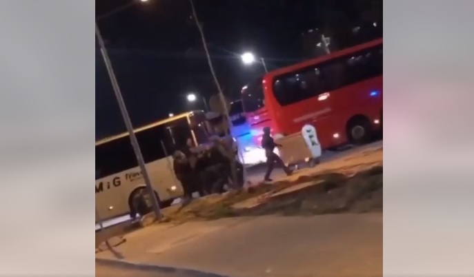 ВИДЕО: Полицијата апси вечерва низ Аеродром