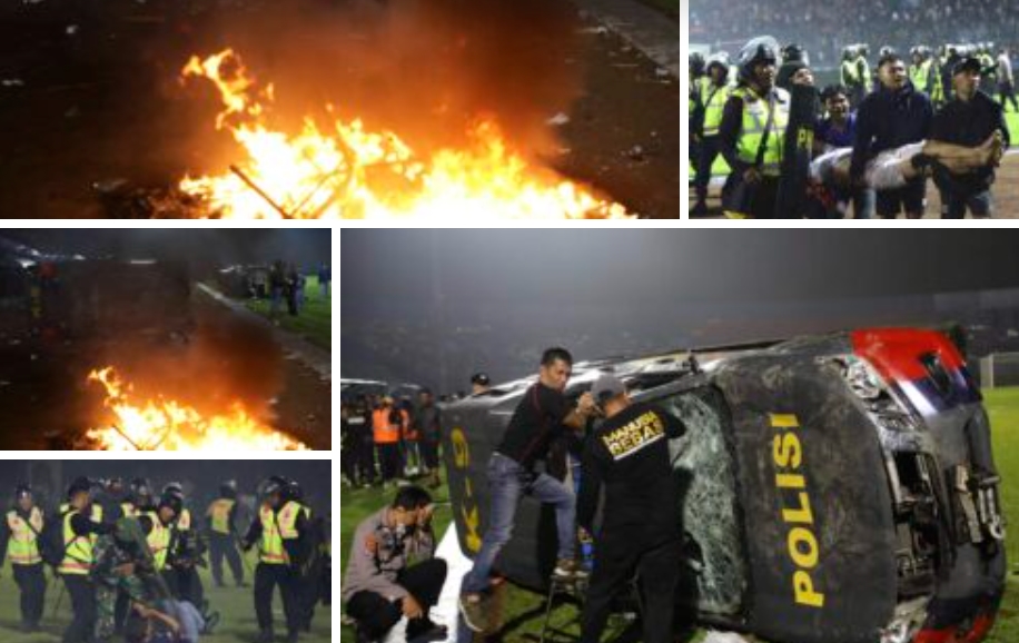 Пристигнуваат првите снимки и слики од една од најголемите трагедии во историјата: 174 луѓе загинаа на фудбалски натпревар (ФОТО)