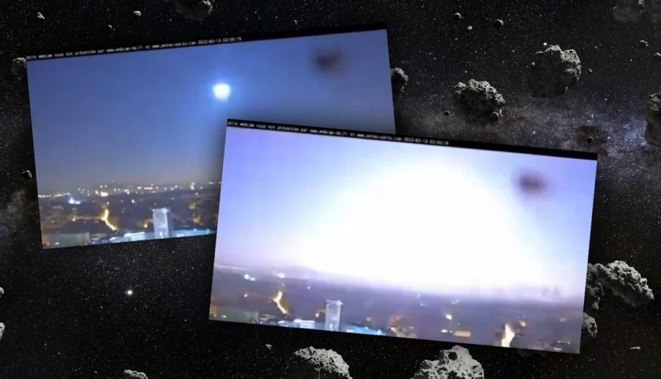 Огнена топка се појави над Балканот: Снимен метеор со голем сјај, во тек е потрага по него (ФОТО)