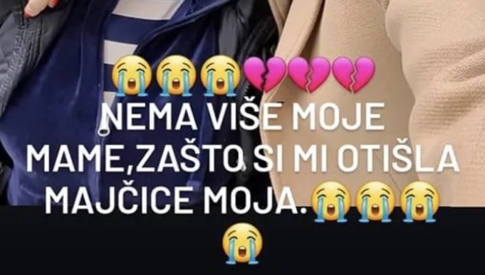 „Зошто ми отиде мајчице моја“: Од срцев удар денеска почина мајката на позната српска пејачка