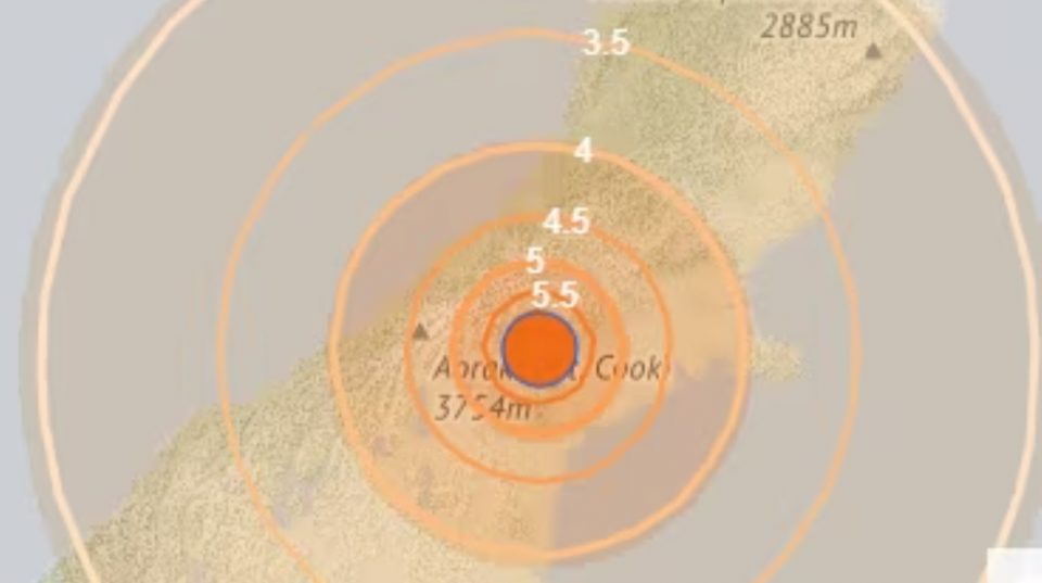 Тресењето траело подолго од 60 секунди: Силен земјотрес со јачина од 6,2 степени по Рихтер синоќа го погоди Нов Зеланд
