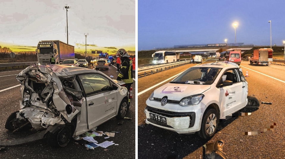 (фото) Вистинско чудо е како никој не загина, погледнете што остана од колите: Страшна сообраќајка попладнево во Хрватска