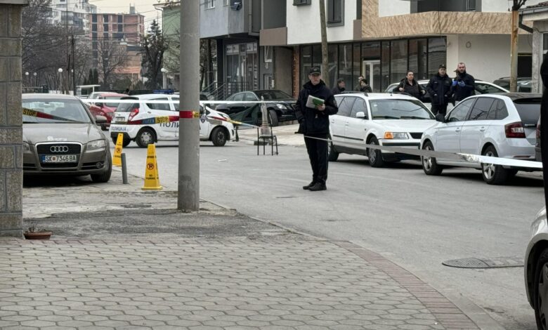 Прва фотографија од вооружениот инцидент во Скопје: Мотивите сѐ уште не се познати (ФОТО)