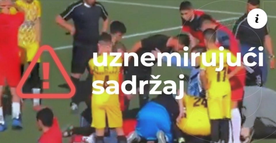 ВИДЕО: 17 годишен фудбалер почина откако доби удар во главата