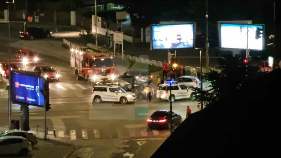 ВИДЕО: Тешка сообраќајка вечерва во Скопје