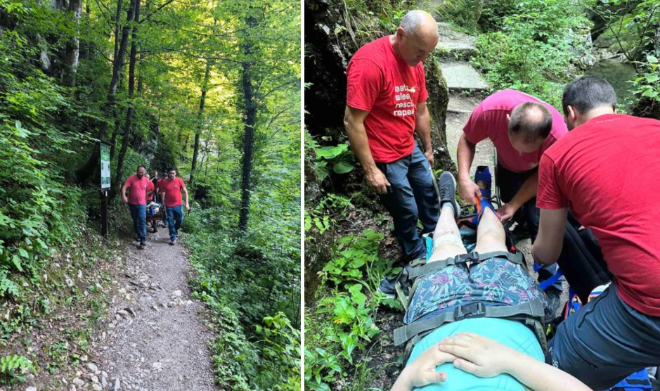 ФОТОГРАФИИ: Жена со осуммесечно бебе падна од мост кај Горски Котар во Хрватска