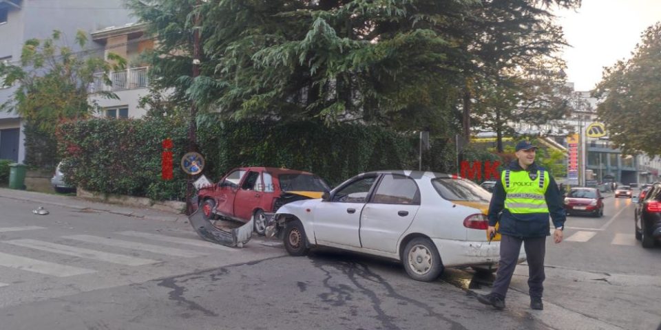 Детали за тешкиот судир попладнево во Скопје (ФОТО)