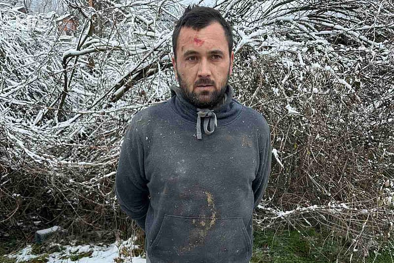 СЕПАК НЕ СЕ САМОУБИЛ: Објавена фотографија веднаш по апсењето на монструмот кој си ги задави сопругата и синот (ФОТО)