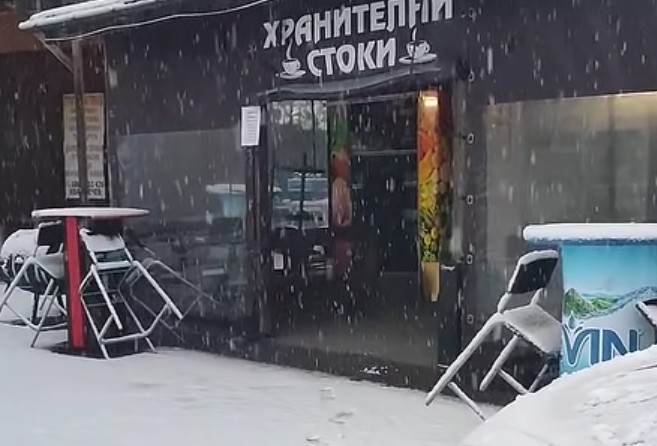 ВИДЕО: Делови од Бугарија под снег