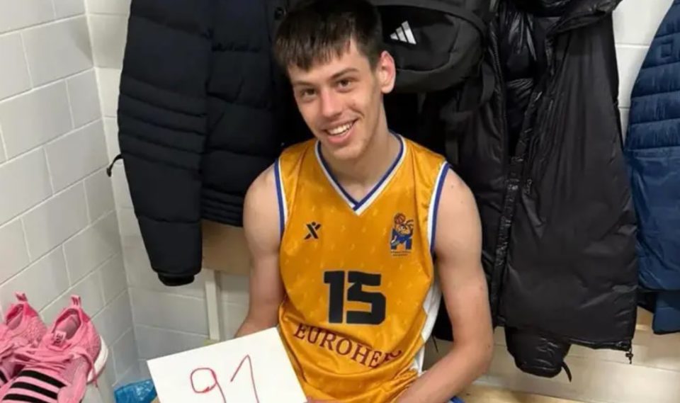 Хрватски тинејџер урна рекорд со 93 поени на еден натпревар